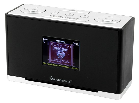Miniatyrbillede 1 af 2: Soundmaster UR240SW radio Bærbar Digital Sort