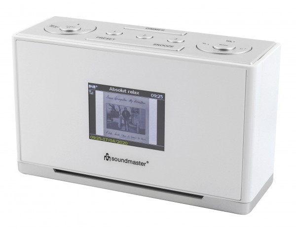 Miniatyrbillede 1 af 2: Soundmaster UR240WE radio Bærbar Digital Hvid