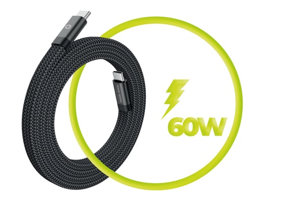 Miniatyrbillede 6 af 10: Mobile Origin MCF-USBC-1M-BLK USB-kabel USB 2.0 0,48 Gbit/sek. Sort