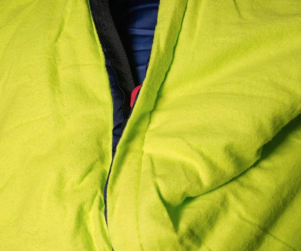 Coleman Heaton Peak 220 Vuxen Rektangulär sovsäck Bomull, Polyester Blå, Gul
