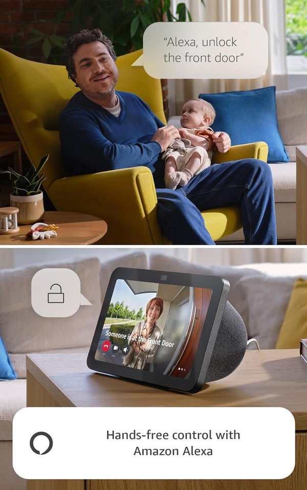Amazon Ring Intercom Video video samtalesystem Hvid