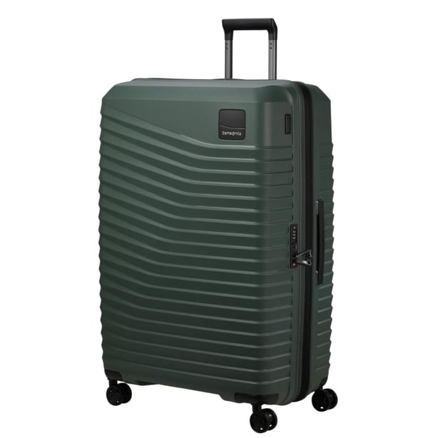 Samsonite Intuo Spinner 81 EXP Vaunu Kova kuori Vihreä 132 L Polypropeeni (PP)