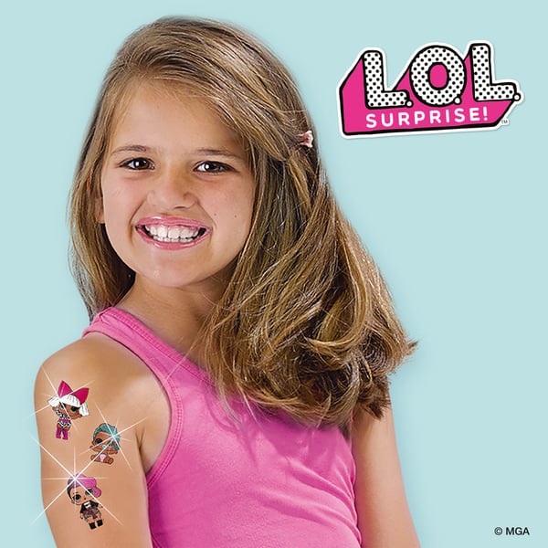 SES Creative L.O.L. Tattoos metallic