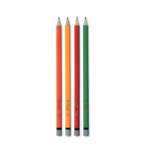 Stylex 26015 grafitblyant Flere 4 stk