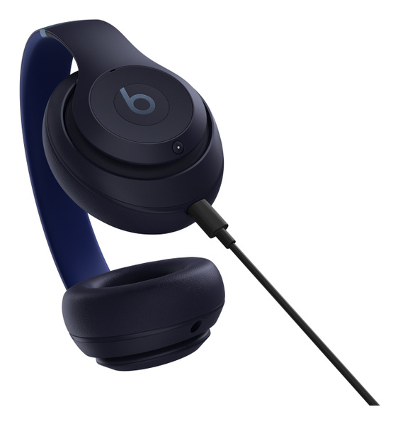 Apple Beats Studio Pro Headset Kabel & trådløs Opkald/musik USB Type-C Bluetooth Marineblå