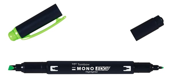 Tombow MONO tussi 1 kpl Taltta/Terävä pää Vihreä