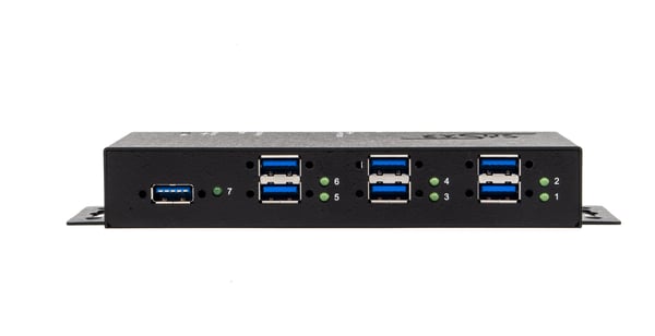 Miniatyrbillede 4 af 4: EXSYS EX-1517HMVS interface hub 5000 Mbit/s Sort