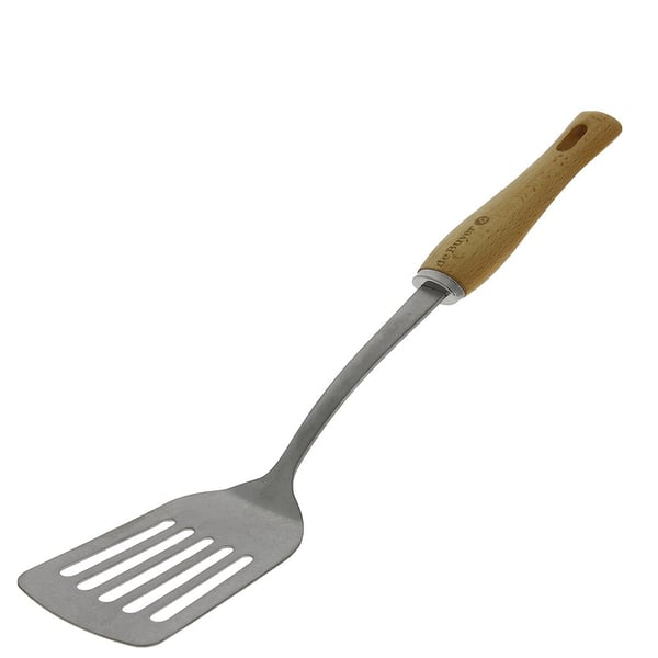 Miniatyrbild 2 av 2: de Buyer 2701.06 stekspade Slickepott Rostfritt stål, Trä 1 styck