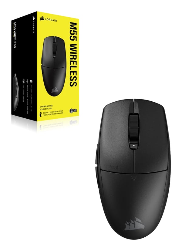 Pikkukuva 2 / 5: Corsair M55 hiiri Pelaaminen Oikeakätinen RF Wireless + Bluetooth Optinen 24000 DPI