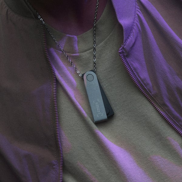 Ledger Nano S Plus Hårdvaruplånbok, USB-minne Svart, Silver