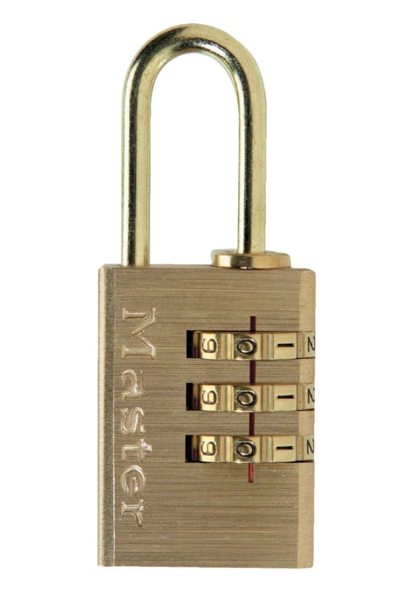 MASTER LOCK 620EURD bagagelås Hänglås till resväska Aluminium mässing MASTER LOCK 620EURD bagagelås Hänglås till resväska Aluminium mässing