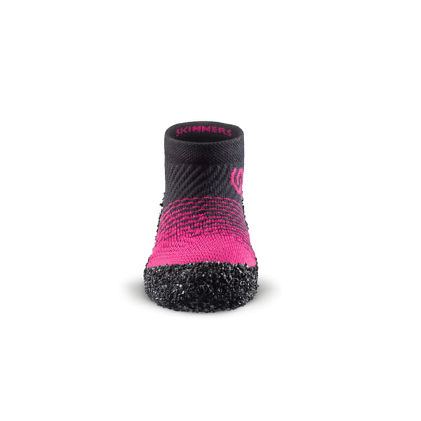 Skinners Technologies Kids line 2.0 Unisex Crew sokker Sort, Rose 1 Par
