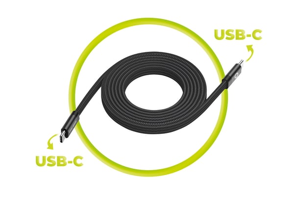 Miniatyrbillede 7 af 10: Mobile Origin MCF-USBC-1M-BLK USB-kabel USB 2.0 0,48 Gbit/sek. Sort