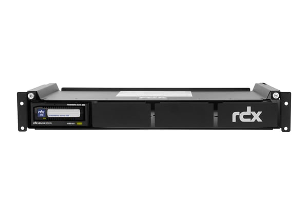 Miniatyrbillede 2 af 4: Tandberg Data 3800-RAK stativ 1.5U Vægmonteret stativ Sort
