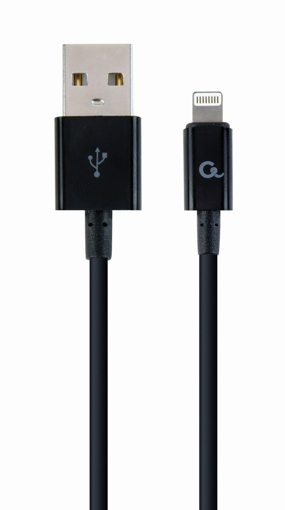 Cablexpert CC-USB2P-AMLM-2M belysningskabel Svart