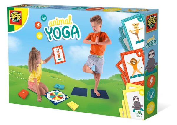 SES Creative Animal yoga Kortspel Turspel