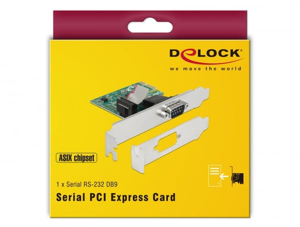 DeLOCK 89948 nätverkskort/adapters Intern RS-232