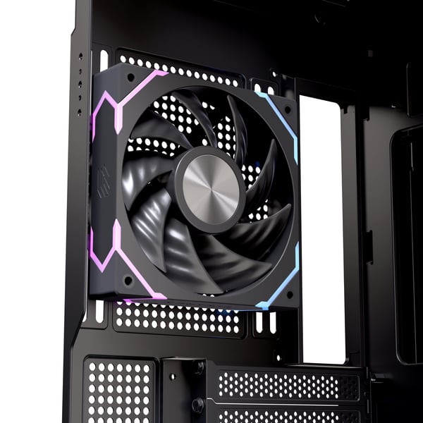 Einarex EXCS-ZE-10KR-B computeretui Midi Tower Sort