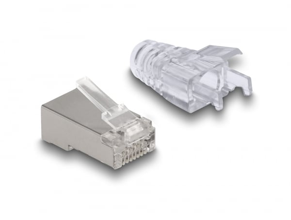 DeLOCK 66905 kabelsamler RJ-45 Metallic, Transparent