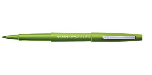 Papermate Flair stiftpennor Medium Ljusgrön 12 styck