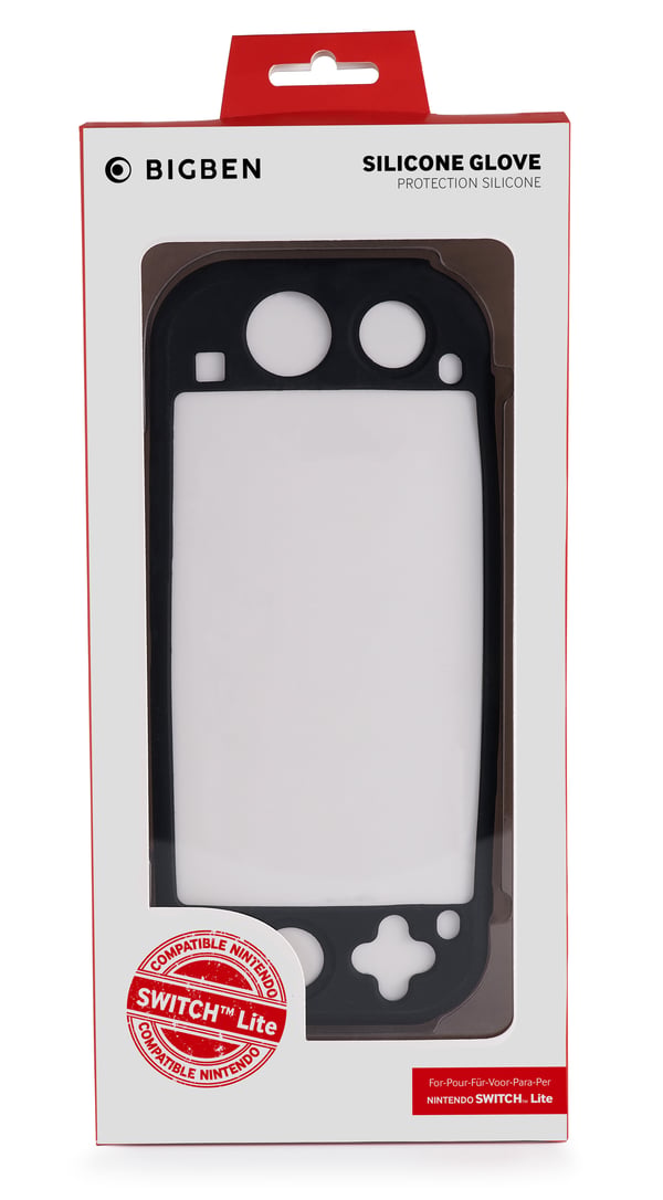 Miniatyrbillede 4 af 5: Bigben Interactive SWITCH2GLOVE transportabel spillekonsol etui Cover Nintendo Silikone Sort