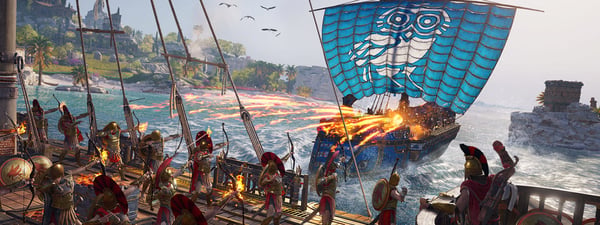 Miniatyrbillede 3 af 5: Ubisoft Assassin's Creed: Odyssey (PS4) Standard Flersproget PlayStation 4