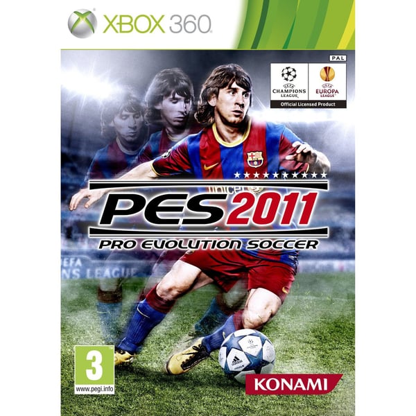 Halifax Pro Evolution Soccer 2011, Xbox 360 Engelska, Italienska