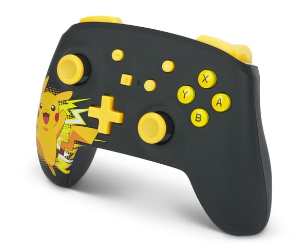 PowerA trådlös handkontroll för Nintendo Switch – Exalterad Pikachu