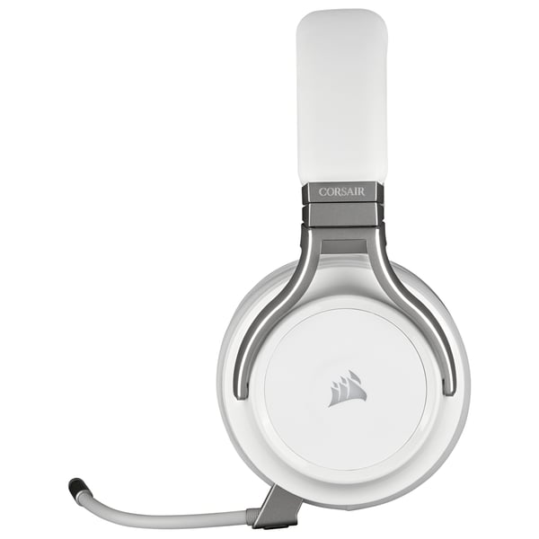 Corsair Virtuoso RGB Kuulokkeet Langallinen & langaton Pääpanta Pelaaminen USB A-tyyppi Valkoinen