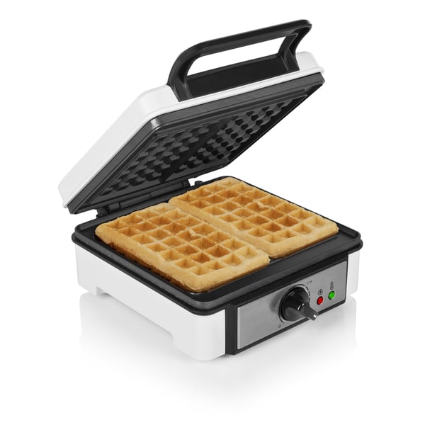 Princess 132397 2 vaffel/vafler 1200 W Sort, Rustfrit stål, Hvid