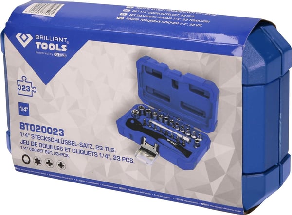 Brilliant Tools BT551000 tekninen työkalusetti 23 työkalua