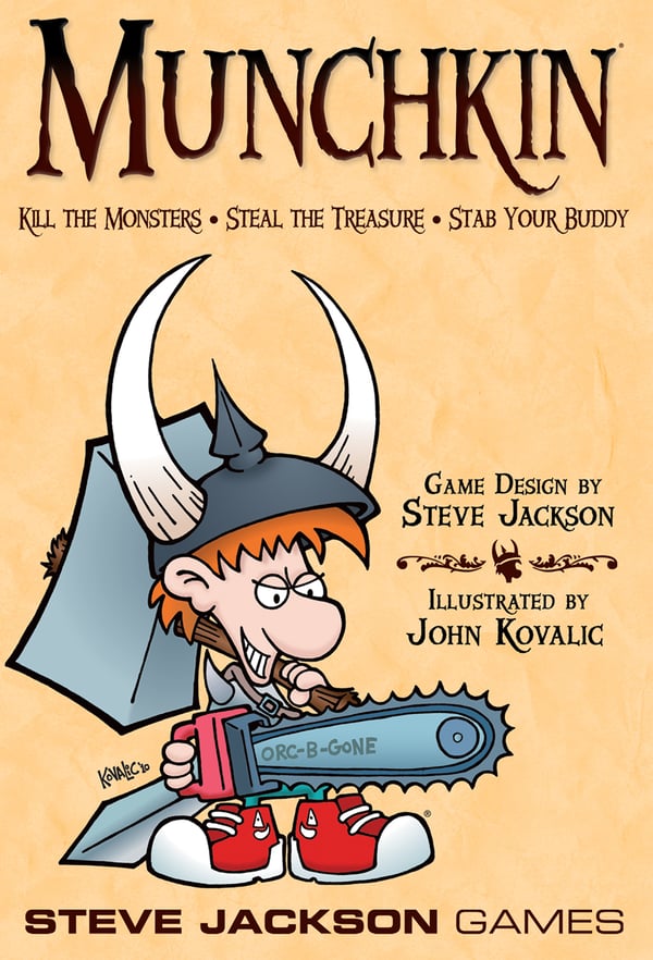 Miniatyrbild 3 av 3: Munchkin Kortspel Rollspel