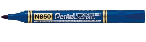 Pentel N850 speedmarker Blå 12 stk Pentel N850 speedmarker Blå 12 stk