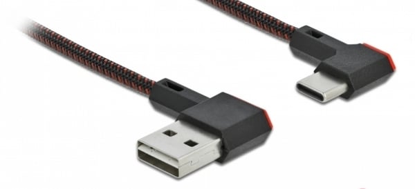 DeLOCK 85283 USB-kablar USB 2.0 2 m USB A USB C Svart