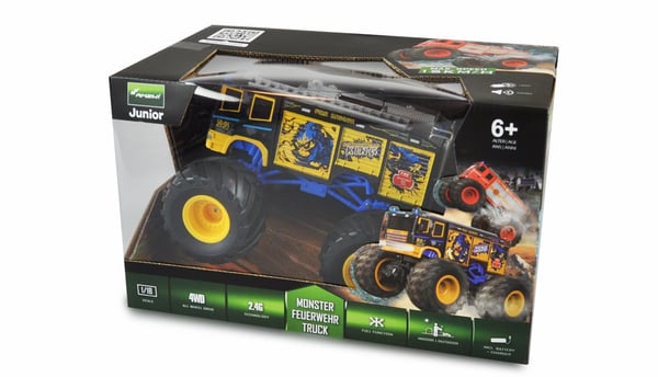 Amewi 22482 - Monstertruck - Elektromotor - 1:18 - Klar til brug (RTR) - Multi - Dreng/Pige