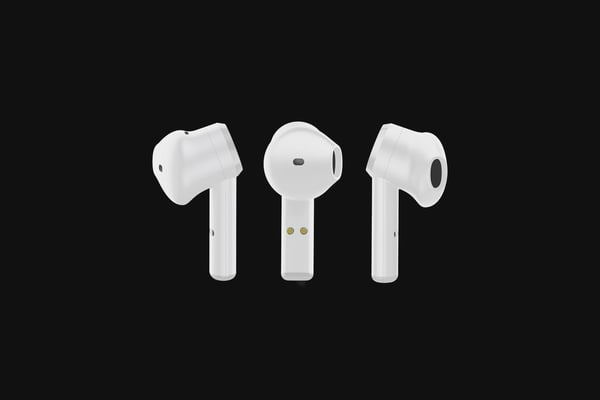 Miniatyrbillede 5 af 5: Razer Hammerhead True Wireless Headset Trådløs I ørerne Opkald/musik Bluetooth Hvid