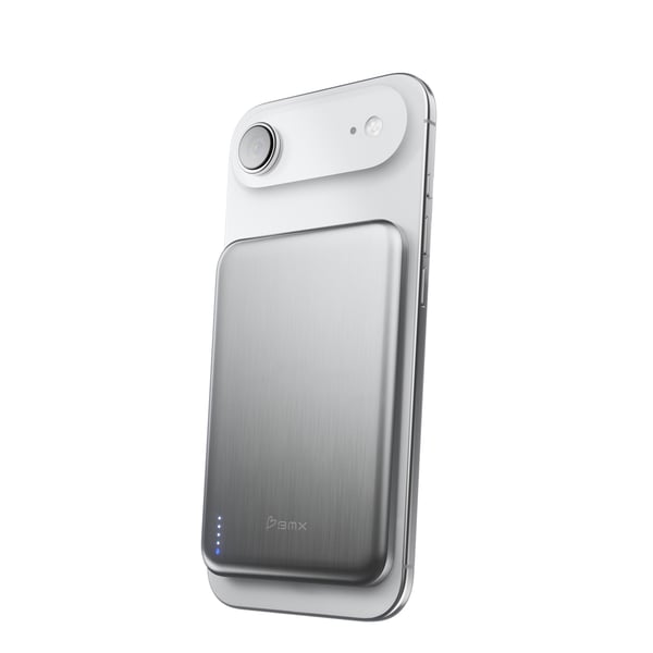 BMX - Better Mobile Xperience B3-05-SI powerbank Halvfast tilstand 5000 mAh Trådløs opladning Sølv