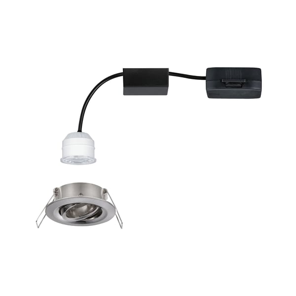Paulmann 942.94 Nedtryckbar spotlight Glödlampan/-lamporna kan inte bytas ut LED