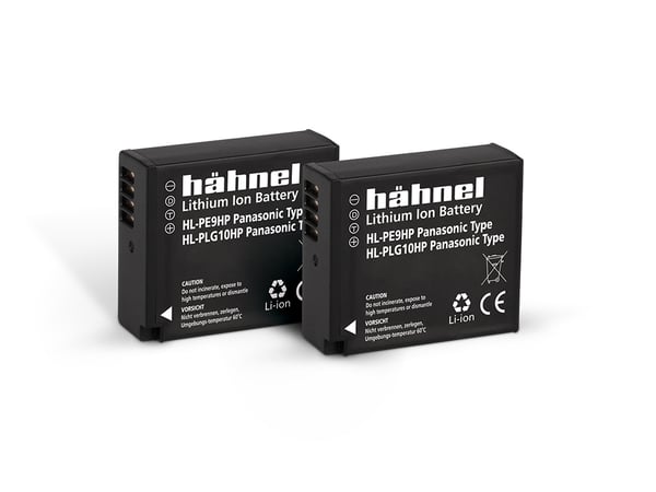 Miniatyrbillede 1 af 3: Hahnel HL-PLG10HP Twin Pack Lithium-Ion (Li-Ion) 1000 mAh
