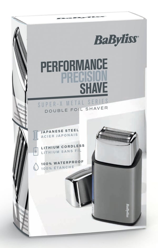 BaByliss Super-X Folierakapparat Trimmer Silver
