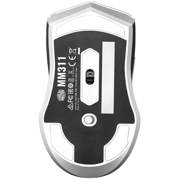 Miniatyrbillede 5 af 6: Cooler Master MM311 mus Spil Ambidextrous RF trådløst Optisk 10000 dpi