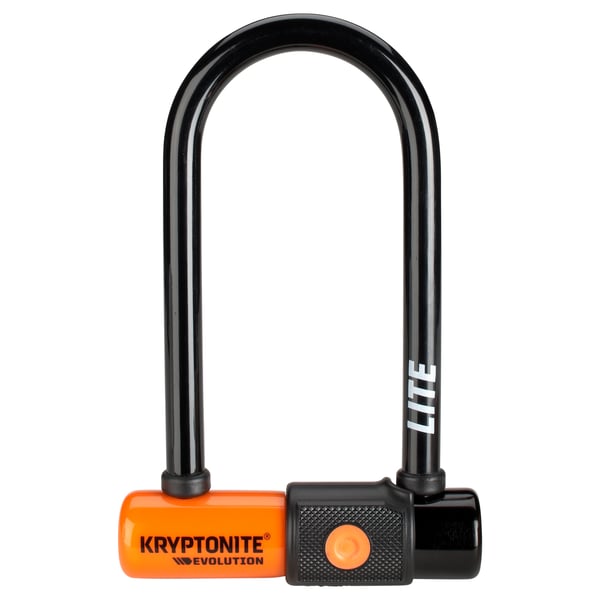 Miniatyrbild 1 av 4: Kryptonite Evolution LITE Mini-6 Svart, Orange U-lås