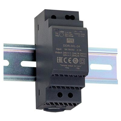 MEAN WELL DDR-30G-5 strømadapter og vekselret 30 W