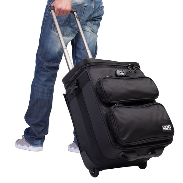 UDG GEAR U9880BL/OR DJ-ohjain Tietokonelaukku pyörillä Nailon Musta