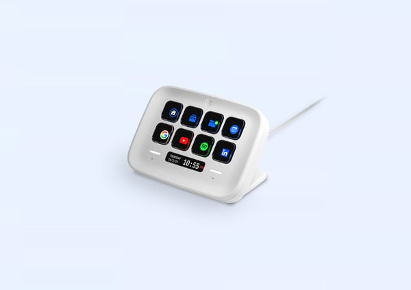 Miniatyrbild 8 av 10: Elgato Stream Deck Neo Vit 8 knappar
