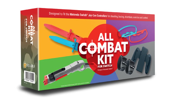 Miniatyrbillede 7 af 8: Contact Sales All Combat Kit For Switch Sæt