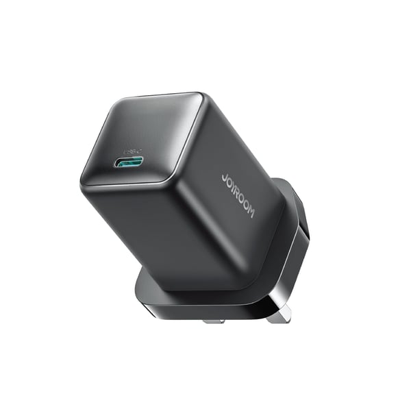 Joyroom JR-TCG18 65W verkkolaturi 1 x USB-C (UK-pistoke) - musta Joyroom JR-TCG18 65W verkkolaturi 1 x USB-C (UK-pistoke) - musta