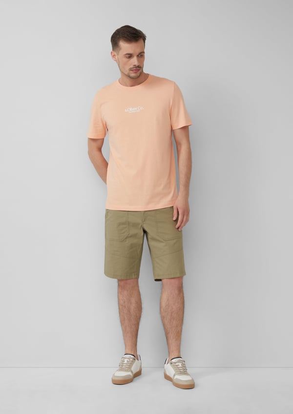 Miniatyrbillede 1 af 7: s.Oliver 2166891.7880.29 shorts Bermuda Hanstik Oliven