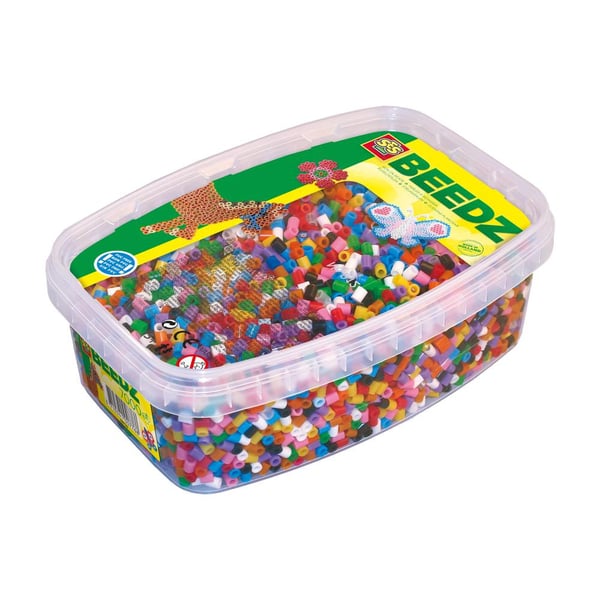 Miniatyrbillede 1 af 5: SES Creative Beedz Children's box of 7000 Mix Basic Iron-on Beads Sikringsperle