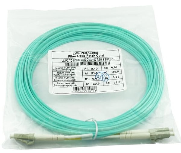 BlueOptics 050502K512000015M-BO InfiniBand och fiberoptisk kabel 15 m 2x LC LC Grön